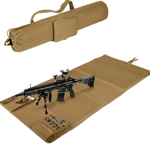 GOBUROS Tactical Shooting Mat with Carrying Bag