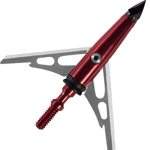 RAGE Chisel Tip 2 Blade Broadhead with Shock Collar Technology