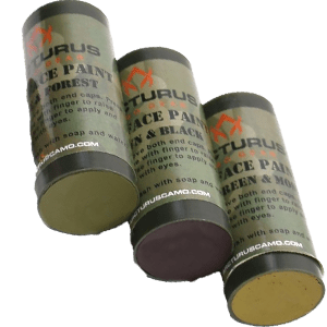 Arcturus Camo Face Paint Sticks 6 Camouflage Colors