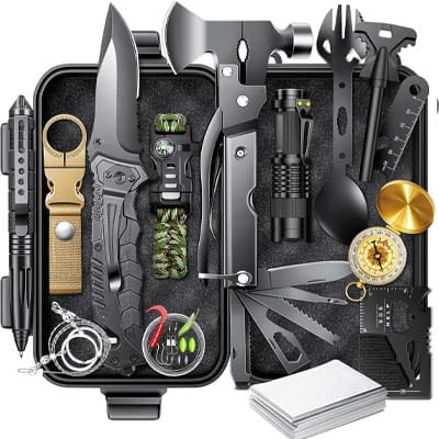 21 in 1 Survival Gear Camping Kit