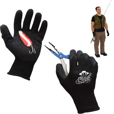 BIG WORM FISHING Fish Handling Cleaning Gloves