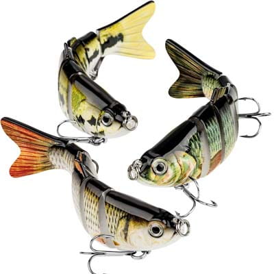Bass Fishing Lure Multi Jointed Swimbait