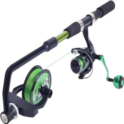 KULPORT Fishing Line Spooler Adjustable Line Winder