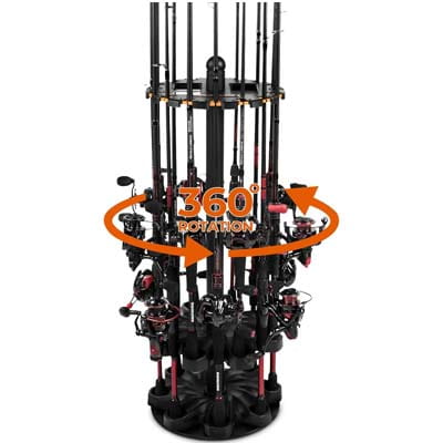 KastKing V16 Rotating Fishing Rod Holder Floor Rack