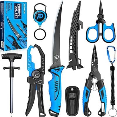PLUSINNO Fishing Gear 7-in-1 Tools Kit