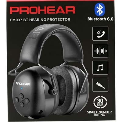 PROHEAR 037 Bluetooth 6.0 Hearing Protection