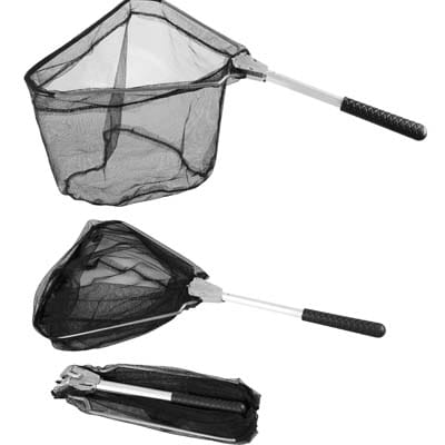 RESTCLOUD Fishing Landing Net with Telescoping Pole Handle