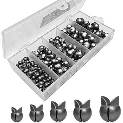 SANWEAL Fishing Weights Sinkers Split Shot
