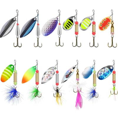 TRUSCEND Rooster Tail Spinner Baits
