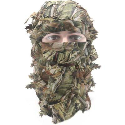 EAmber Store Ghillie 3D Leafy Mask