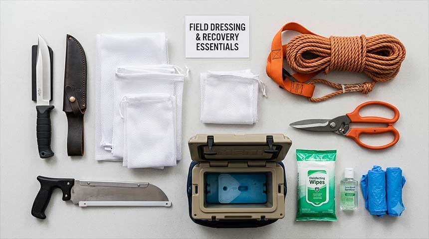 Field Dressing Preparation Gear