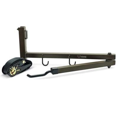 HME Strap-On Bow Hanger with Ratchet Strap