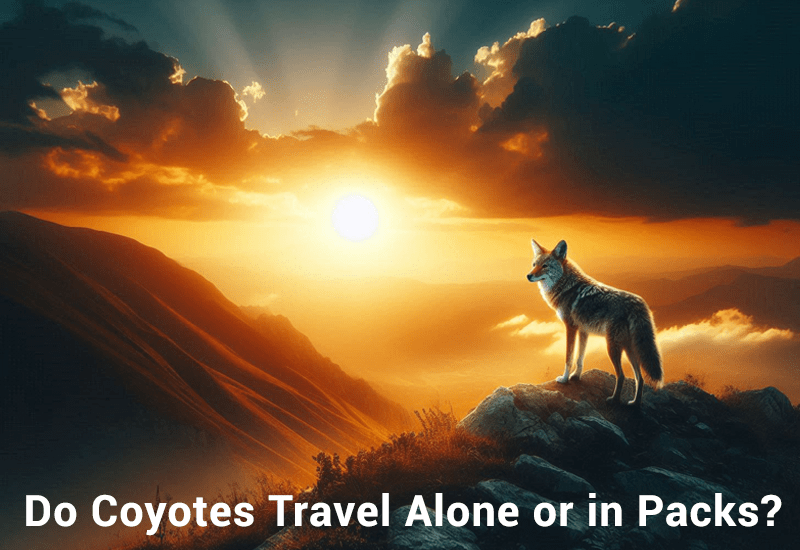 Do Coyotes Travel Alone or in Packs