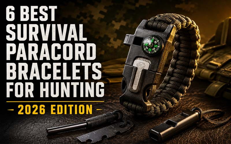 Best Survival Paracord Bracelets for Hunting (2026): Top 6 Picks Every Hunter Should Wear