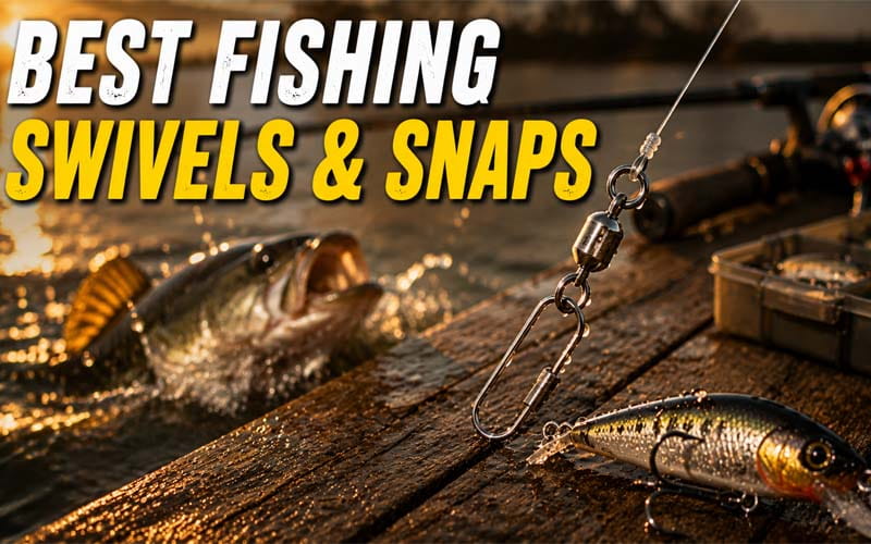 6 Best Fishing Swivels & Snap Connectors (2026): Barrel, Ball Bearing & Speed Clips