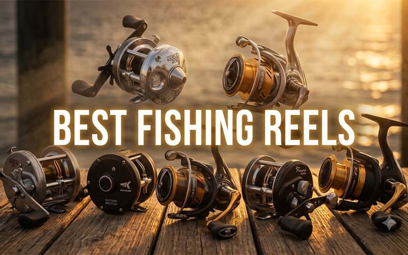 6 Best Fishing Reels 2026 | Spincast, Spinning & Baitcasting Compared